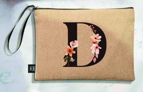 Sac à main Lettre D (Modèles variés) (25×18×1 cm)